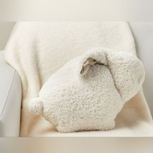 Pottery Barn Sherpa Bunny Pillow